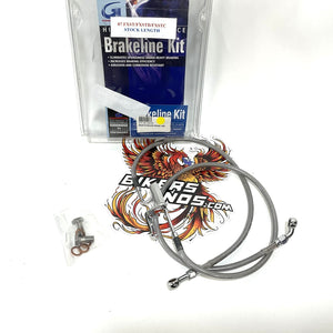 Goodridge Harley 2007 Softail Stock Rear Brake Line HD0085-2RCH/CL