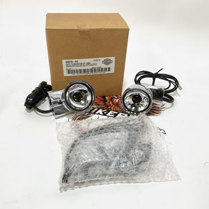 NOS Genuine Harley 2002-2017 Fatboy Bullet Style Turn Signal Kit 69079-04