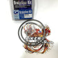 Goodridge 1999-2009 FXSTB Braided Front Brake Line -2" Kit HD0061-1FCH/CL-2