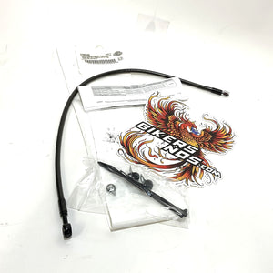 NOS Genuine Harley 2007 Up 26.5 inch 0° Black Modular Upper Brake Line 41800260