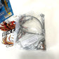 Goodridge 1994-2007 Touring Stainless Braided Brake Line Kit HD0049-3FCH/CL+4