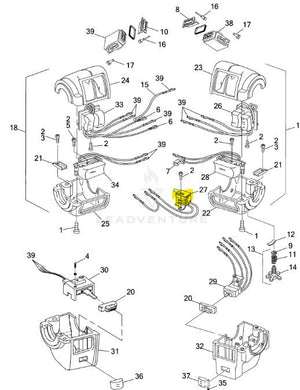 NEW OEM Harley BRAKE LIGHT SWITCH FRONT 1991-1995 Dyna Touring Softail 71590-92A