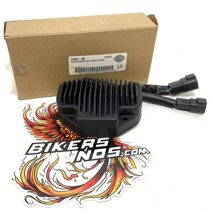 New Genuine Harley 2006-2007 Dyna Black Voltage Regulator 74631-06