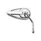NEW Genuine Vintage Harley 1982 Up Classic Chrome Teardrop Mirrors 91971-98