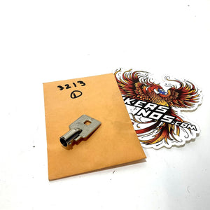 NOS Genuine HARLEY DAVIDSON BARREL KEY OEM CODE 3213 71452-91A