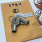 NOS Genuine HARLEY DAVIDSON BARREL KEY OEM CODE 3984 71452-91A