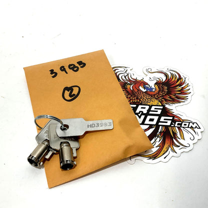 NOS Genuine HARLEY DAVIDSON BARREL KEY OEM CODE 3983 71452-91A