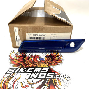 Genuine Harley 2014 Up Saddlebag Right Faceplate Superior Blue 90200984DWC