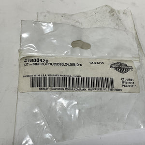 NOS Genuine Harley 2008 Up Touring 24.5" 35° Upper Brake Line 41800420