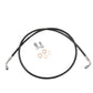 LA Choppers 1996-2010 Softail Brake Line 15"/17" Ape Hangers Black LA-8100B16B