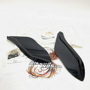 NOS Genuine Harley Black Air Deflectors 58568-98