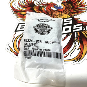 NOS Genuine Harley 1984 and Up Exhaust Port Gaskets 65324-83