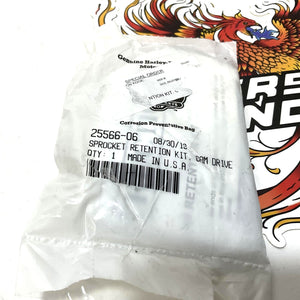NEW Genuine Harley 2007Up Dyna Touring CAM DRIVE SPROCKET RETENTION KIT 25566-06