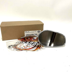 New Genuine Harley 1982 Up Chrome Short Mirror RIGHT 92401-09