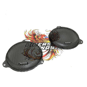 NEW Rockford Fosgate Speaker Covers Grill  2014-2023 Harley Batwing Touring