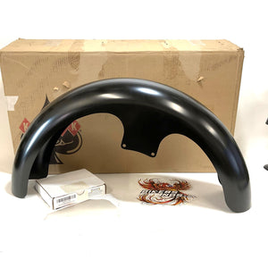 Klock Werks Tire Hugger Front Fender Steel Black 21" 2014 Up Touring 1401-0435