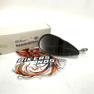 NOS Genuine Harley 1982 Up Right Classic Teardrop Mirror 91972-98