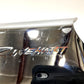 Rinehart Chrome Slimline Duals Crossover Cover Name Plate 2017up Harley Touring