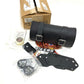 NEW Genuine Harley Sportster Dyna B&S Down Tube Leather Bag Black 93300044