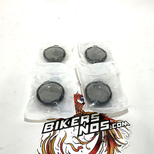 NOS Genuine Harley 2002-2022 4pc Smoked Turn Signal Lenses 69325-02