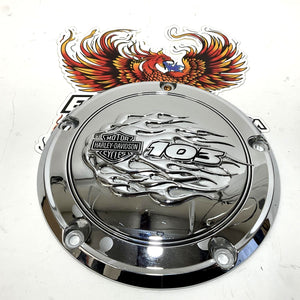 Genuine Harley 1999-2017 Twin Cam Flames Collection 103 Derby Cover 61400087