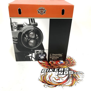 NOS Genuine Harley Softail Touring 7 in Daymaker Projector LED Headlamp 67700267