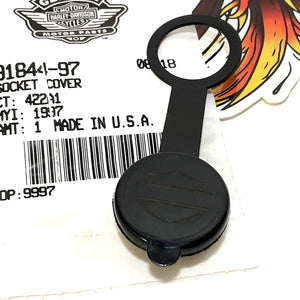 NEW Genuine Harley 1994- 2013 Touring cigarette Lighter Hole Plug cover 91844-97