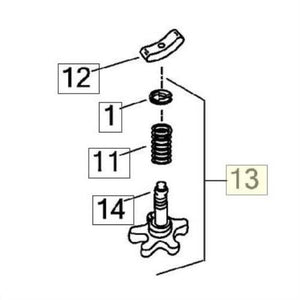 New Genuine Harley 1974-2016 XL Dyna Touring Softail Throttle Screw Kit 56397-74