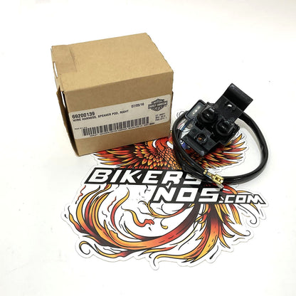 NEW Genuine Harley 2014-2025 Touring Speaker Control Switch Harness 69200139