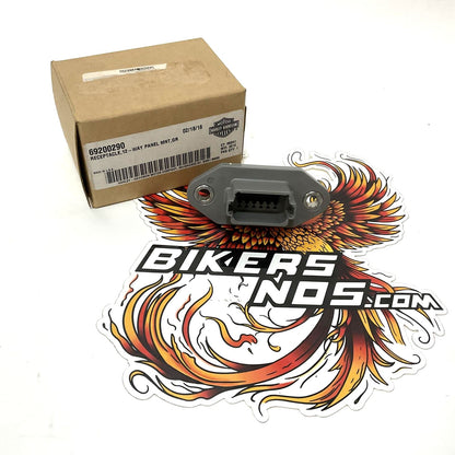 NOS Genuine Harley 2013 CVO Touring 12 Way Saddlebag Receptacles Plug 69200290