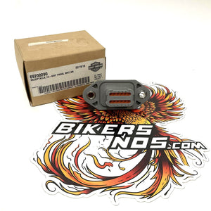 NOS Genuine Harley 2013 CVO Touring 12 Way Saddlebag Receptacles Plug 69200290