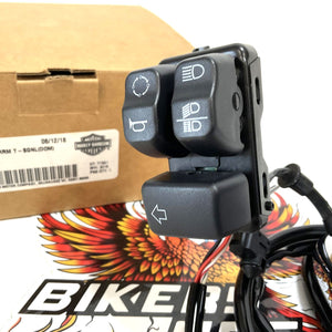 NOS Genuine Harley 2016-2017 Dyna Left Switch Pak W/ Turn Signal 71500372