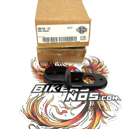 New Genuine Harley 1991 Up Touring CVO Black Horn Bracket 69274-10