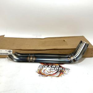 NOS Genuine Harley Softail Breakout FRONT EXHAUST SMOKED SATIN SHIELD 65400236