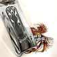 NEW Genuine Harley 2008-2024 Flames Black Dash Console Insert Medallion 71901-08