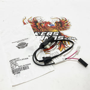 NEW Genuine Harley 2015 up Road Glide Front Speaker Jumper Wire Harness 69200752