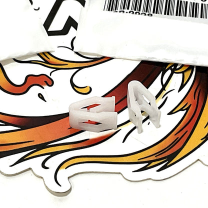 NEW Genuine Harley 2 pc Speaker Grill & Panel Attachment Fasten Clips 12200025