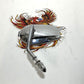 Genuine Harley 1982 Up Short Stem Teardrop Chrome Left Mirror 91845-03