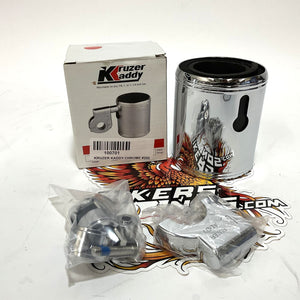 Kruzer Kaddy Motorcycle Harley Davidson Cup Holder Motorcycle Chrome 100701