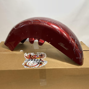 Genuine Harley 2000-2013 Touring Sierra Red wPin Stripe Front Fender 59085-04BJF