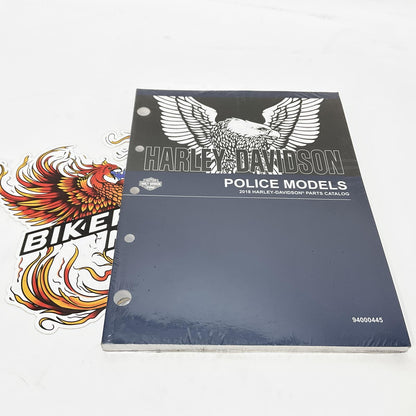 New Harley Manual 2018 Police Models Parts Catalog 94000445