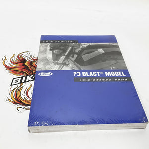 New Genuine Buell 2008 Blast P3 Official Factory Service Manual 99492-08Y