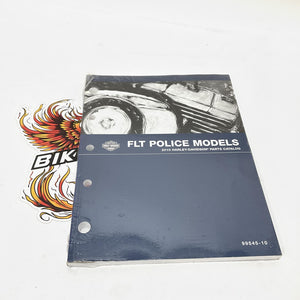 New Harley 2010 FLT Police Models Parts Catalog 99545-10