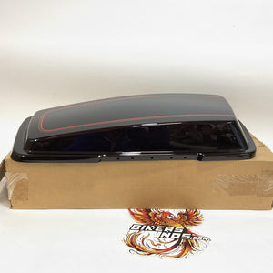 NOS Genuine Harley 1993-2013 Merlot Sunglo 2Tone Right Saddlebag Lid 90627-11DHE