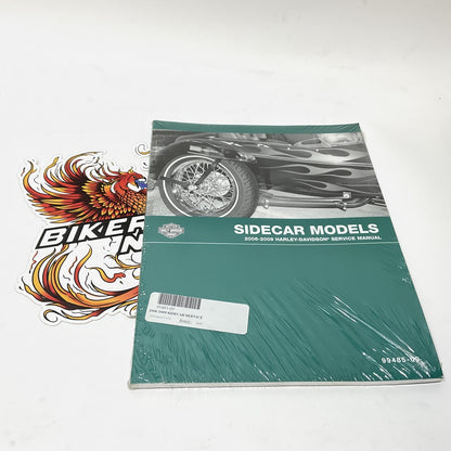 New Genuine Harley 2006-2009 Sidecar Models Service Manual 99485-09