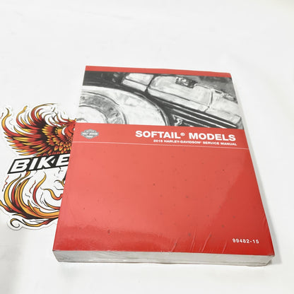 New Harley 2015 Softail Models Service & Electrical Diagnostic Manual 99482-15