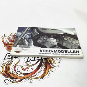 New Harley 2004 V-Rod VRSC Models Dutch Owners Manual 99736-04N