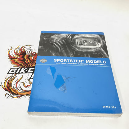 New Genuine Harley 2008 Sportster Electrical Diagnostic Manual 99495-08A