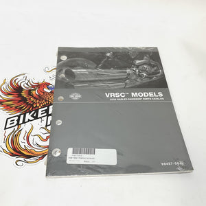 New Genuine Harley Davidson 2008 V-Rod VRSC Parts Catalog 99457-08A