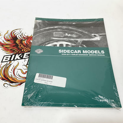 New Genuine Harley 2008-11 Sidecar Models Service Manual 99485-11A